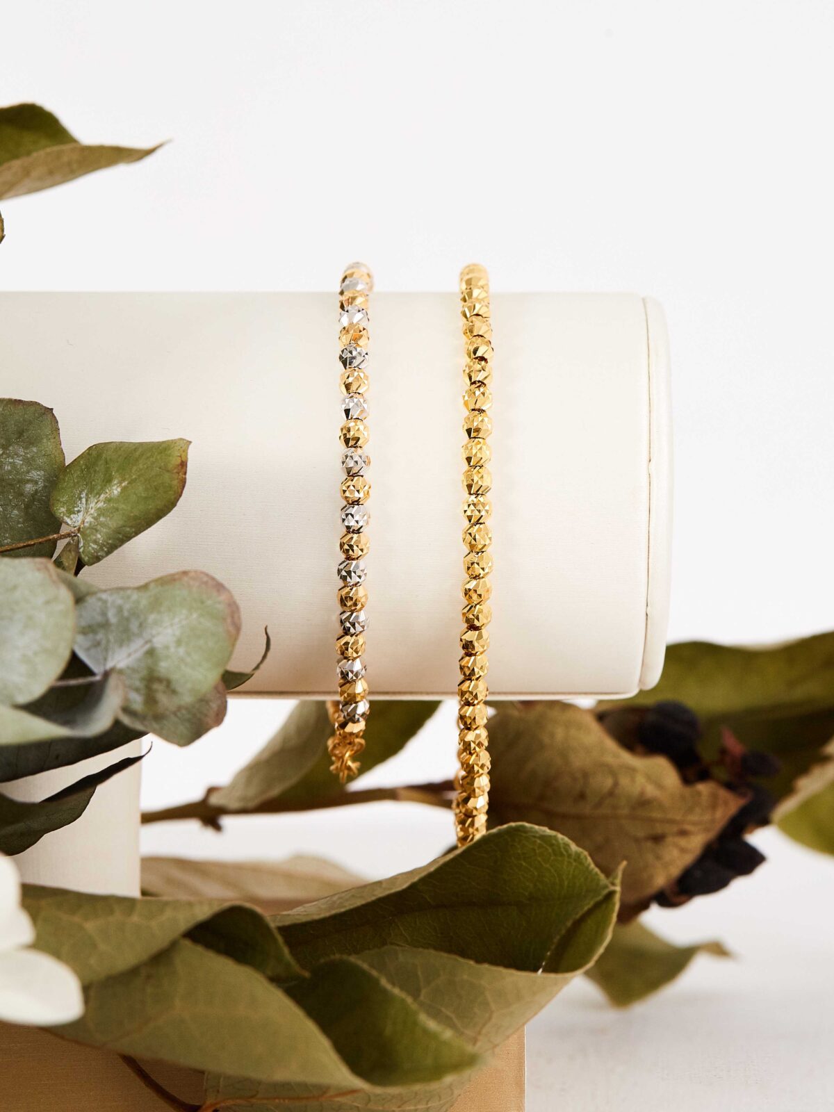 Duotone Peppercorn Bracelet