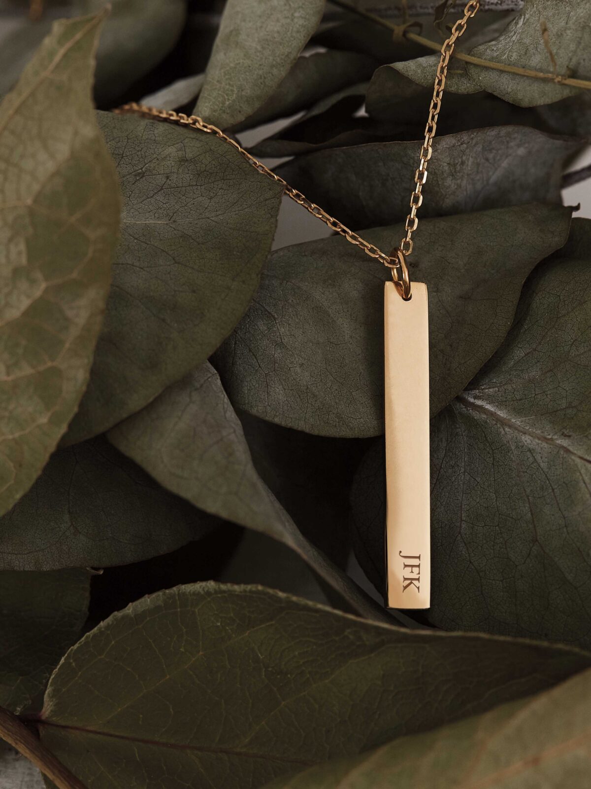 Personalised Identification Tag Pendant