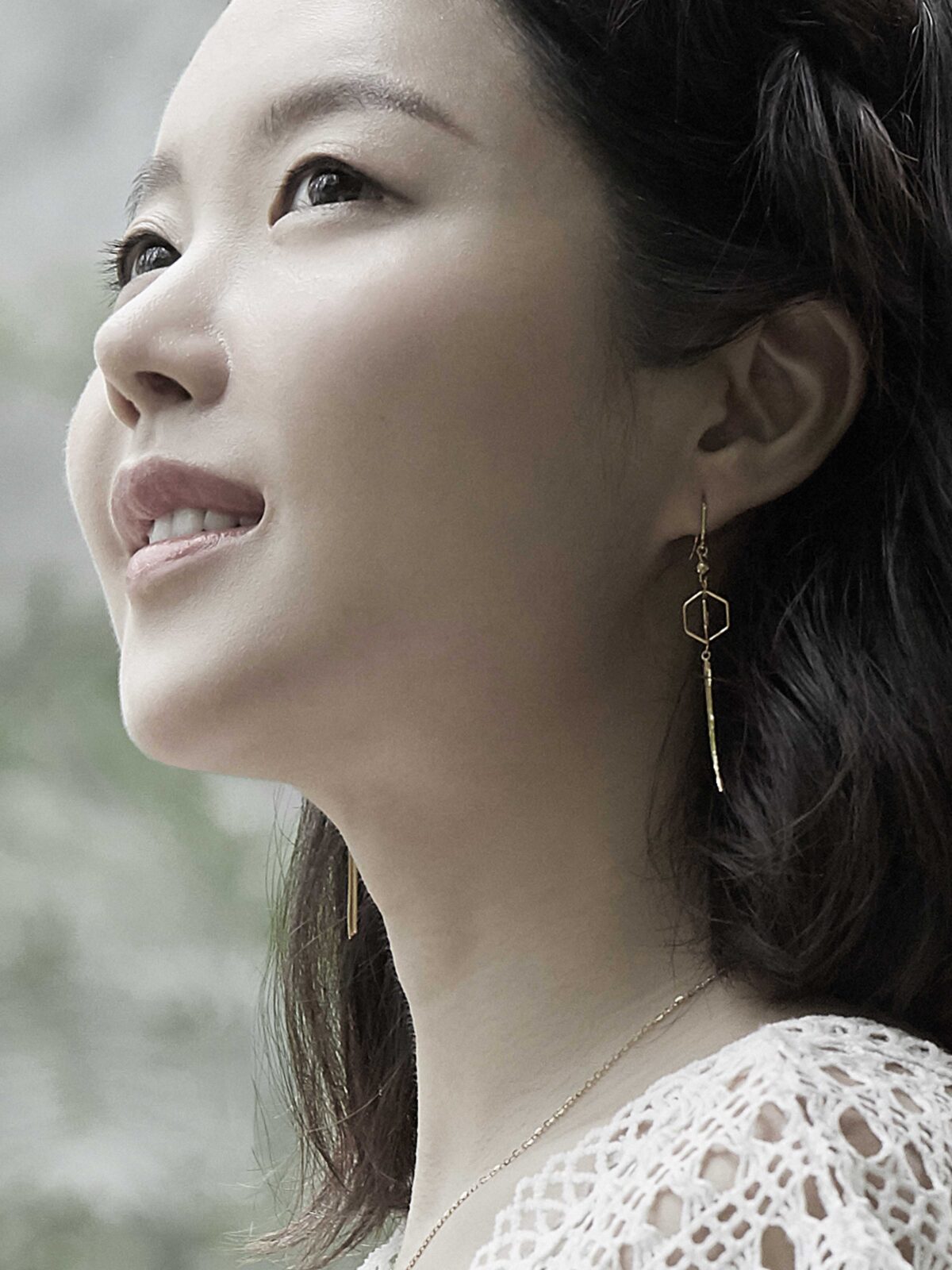 Hexagonal Lantern Earrings
