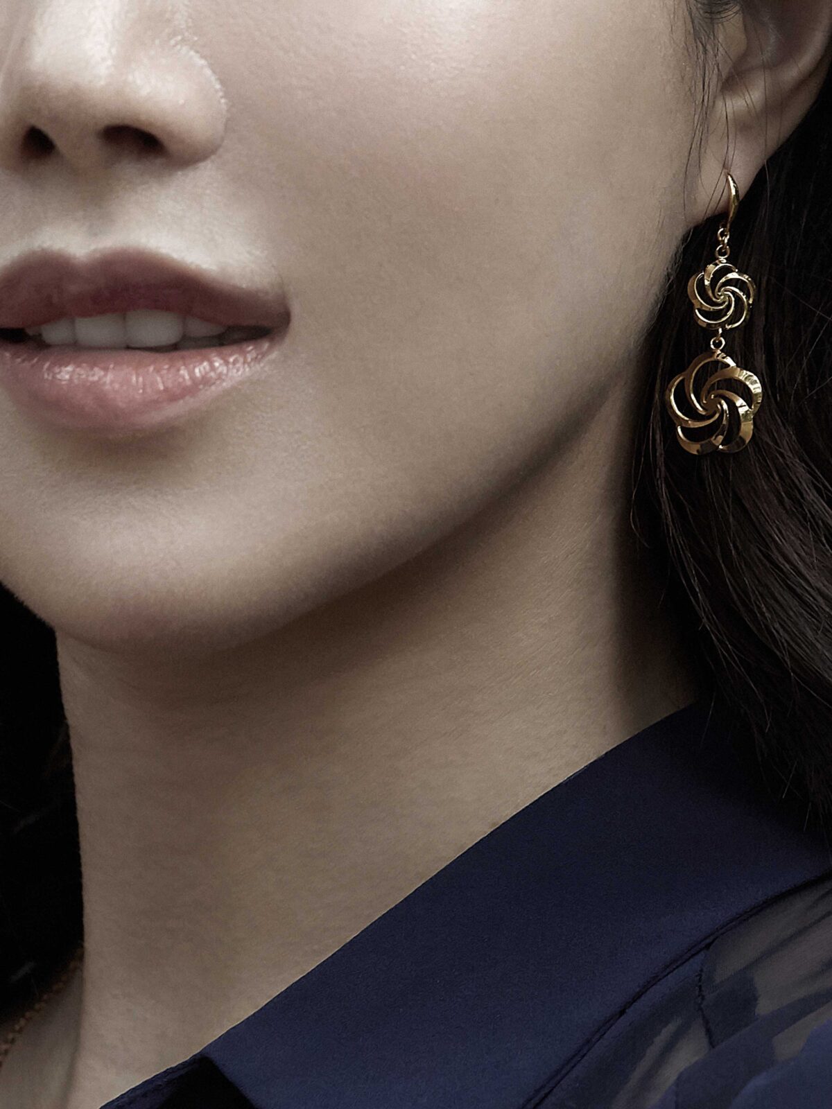 Prosperity Peony Earrings