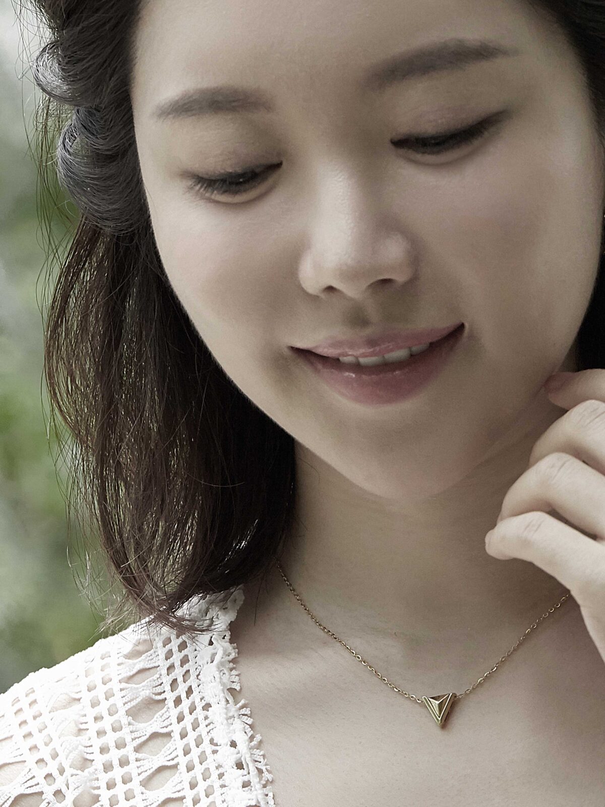 Victory Triangle Necklace